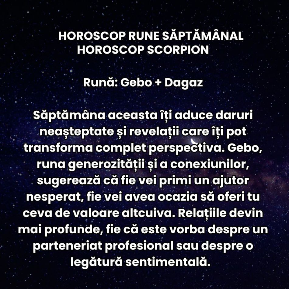 Horoscop Rune săptămâna 14-20 aprilie 2025: Trecem printr-o săptămână a contrastelor! Noile direcții prind contur rapid