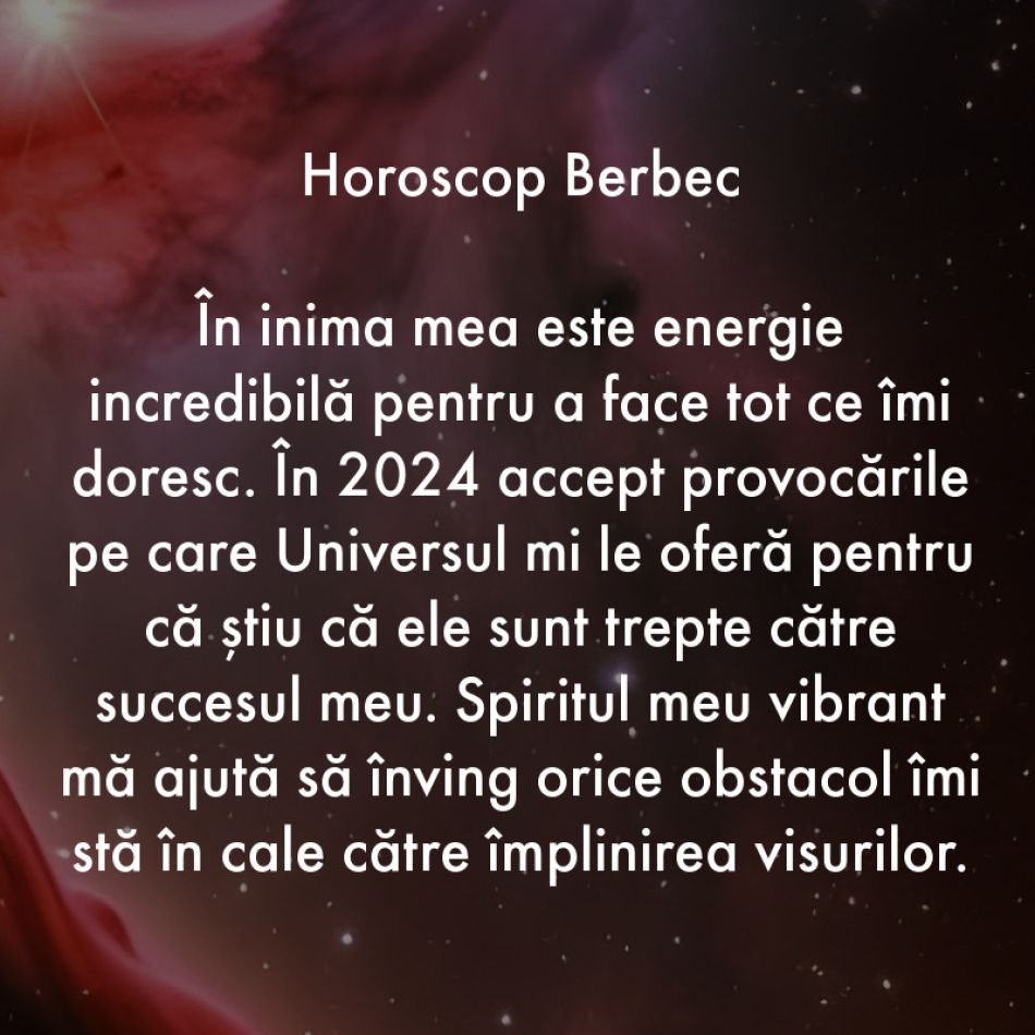 Mantra zodiei tale pentru prima jumătate a anului 2024