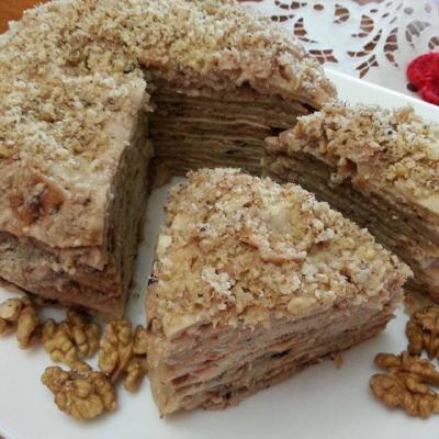Turte moldovenesti cu nuca 