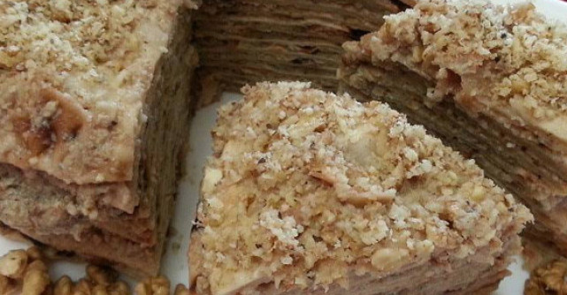 Turte moldovenesti cu nuca 