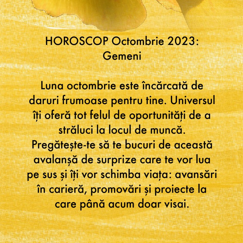 Horoscop octombrie 2023: Începe curățenia de toamnă în suflet. Readucem liniștea și pacea în viețile noastre