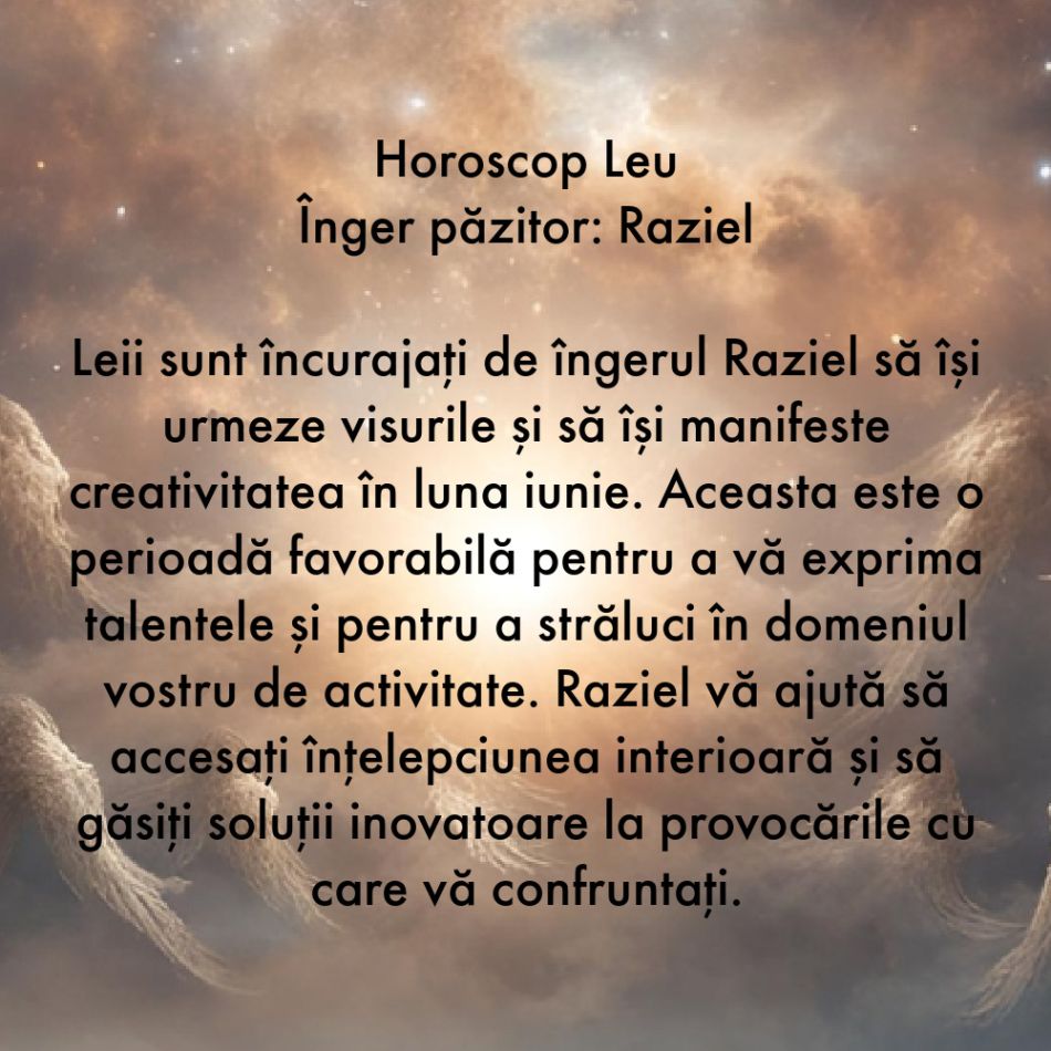 Ghidarea îngerului păzitor pentru luna iunie 2024 în funcție de zodia în care ne-am născut