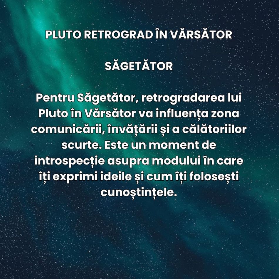 Urmează 6 luni de schimbări dramatice! Pluto retrograd în Vărsător ne va reconfigura destinele în perioada mai-octombrie 2025