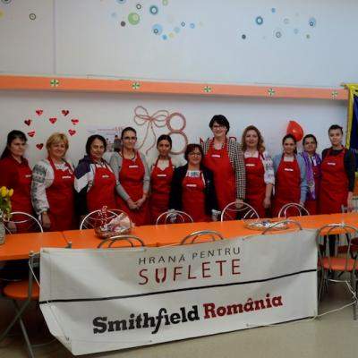 Smithfield România a oferit familiilor nevoiașe aproximativ 400.000 de mese calde