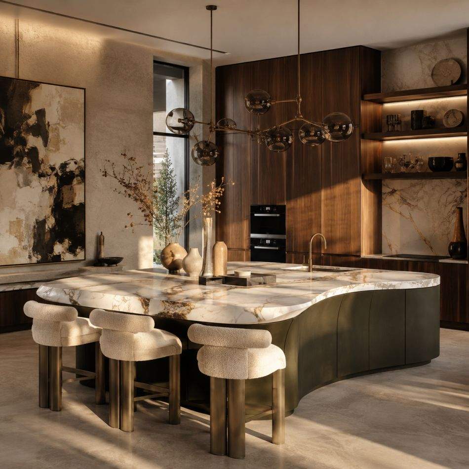 Insula de bucătărie în 5 stiluri de design interior: idei care îmbină funcționalitatea cu eleganța