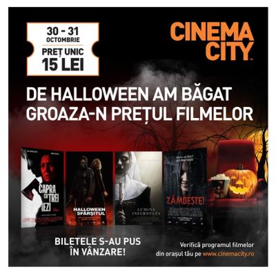 Spiritul Halloween se trăiește din plin la Cinema City