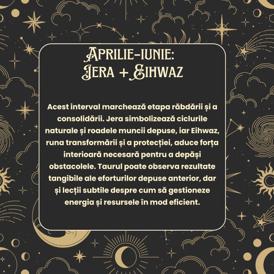  Horoscop Rune 2026 TAUR: Vei descoperi echilibru între energie și răbdare! Vei culege roadele efortului consistent