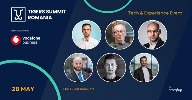 Primii speakeri anunțați la Tigers Summit 2024. Înscrie-te acum la evenimentul care celebrează inovația ultimilor 34 de ani
