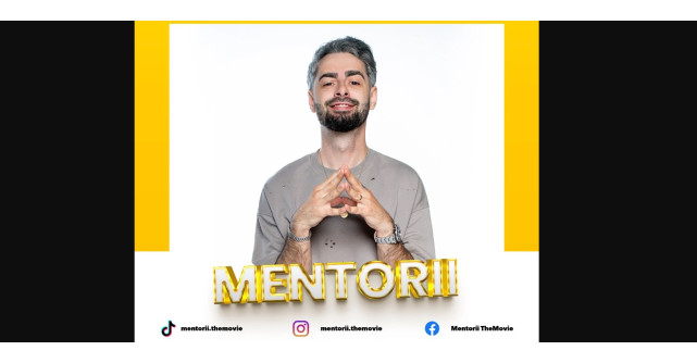 Radu Bucălae devine Robby Anonimul în comedia MENTORII, primul lungmetraj produs de UNTOLD Universe