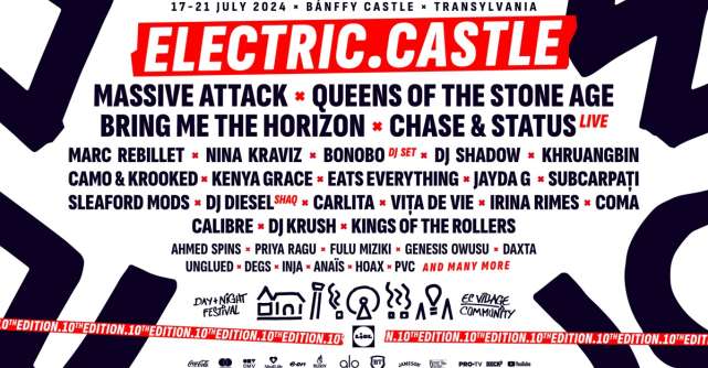 Massive Attack, Bring Me The Horizon, Queens of The Stone Age la Electric Castle 2024