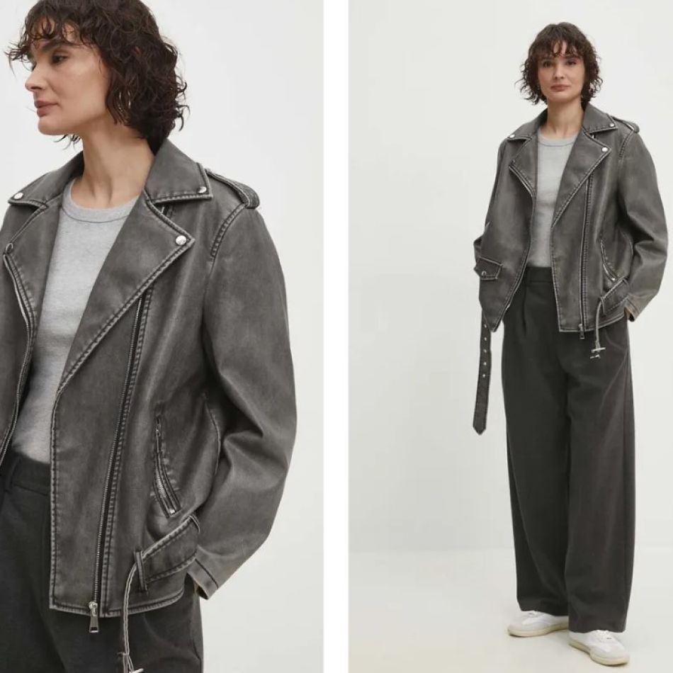 5 modalități de a purta o geacă de piele simplă în primăvară