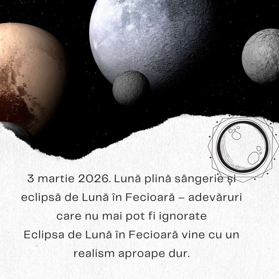 Evenimente astrologice MAJORE în martie 2026. Luna care zguduie liniștea și îți dă curajul să o iei de la capăt