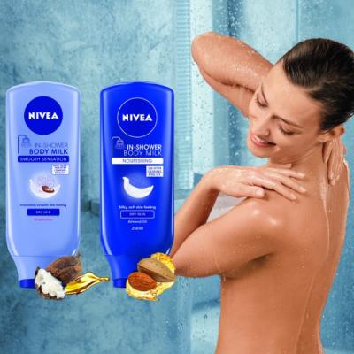 Secretul unei super woman? Piele hidratata in cateva secunde, cu Lapte de Corp sub dus de la NIVEA!