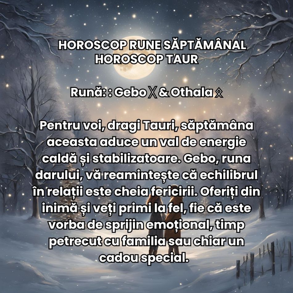 Horoscop Rune săptămâna 9-15 decembrie 2024  - Runele ne spun: „Capul sus, căci Mercur iese din retrograd! Ne redresăm rapid!”