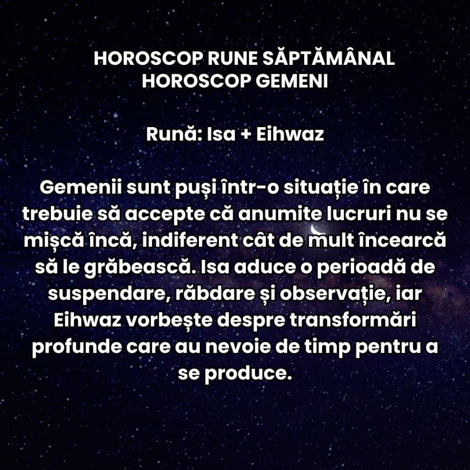 Horoscop Rune săptămâna 5-11 octombrie: Adevărul iese la iveală și schimbă mai multe relații. Totul se poate prăbuși acum!