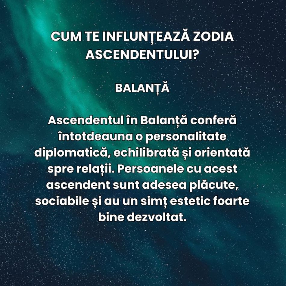 Care este semnificația ASCENDENTULUI în astrologie și de ce e important în horoscopul personal? 