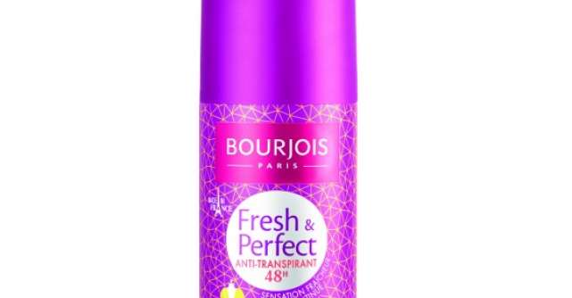 Descopera doza de prospetime cu noul deodorant Fresh&Perfect de la Bourjois