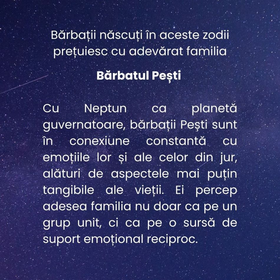 Bărbații născuți în aceste zodii prețuiesc cu adevărat familia