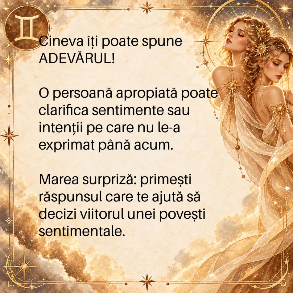 Luna Plină schimbă DESTINUL! În Noiembrie, GEMENII primesc răspunsul care le poate aduce o mare ELIBERARE