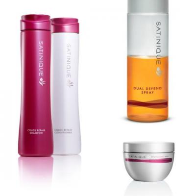 Dezvaluie frumusetea parului vopsit cu produsele SATINIQUE Color Repair de la Amway