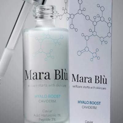 Îngrijirea tenului în sezonul rece, cu serul Hyalo Boost Caviderm de la Mara Blu