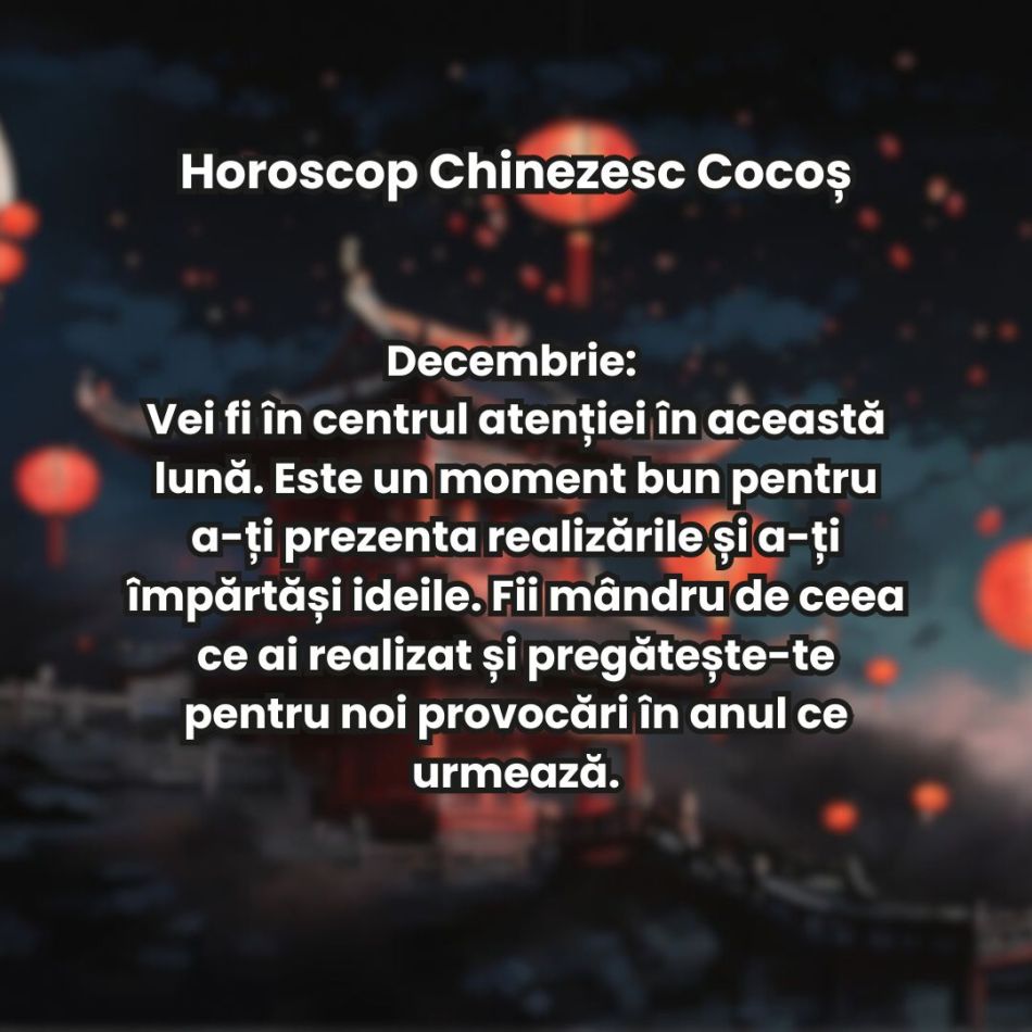 Horoscop chinezesc pentru finalul anului 2024: La ce să te aștepți în perioada septembrie-decembrie? 