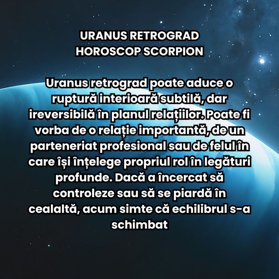 Uranus se întoarce pentru ultima dată în Taur! Realitatea noastră se prăbușește și primim mari revelații