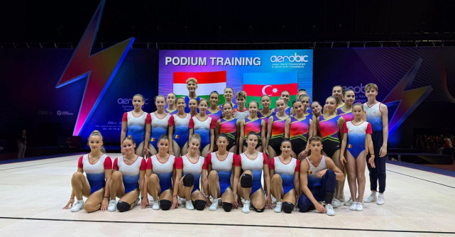 Trei românce, medalie de argint la Campionatele Mondiale de Gimnastică Aerobică