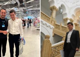 Nicușor Dan, surprins la cumpărături cu fiica sa, într-un magazin cu prețuri modeste