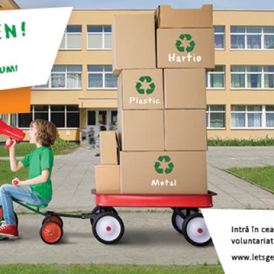 Incepe Let’s Get Green! – cea mai ampla campanie nationala de educatie ecologica  