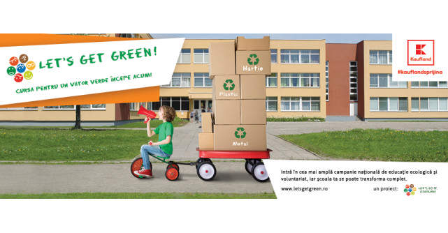 Incepe Let’s Get Green! – cea mai ampla campanie nationala de educatie ecologica  