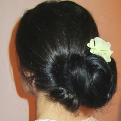 Foto tutorial: Coc sofisticat  pentru zi