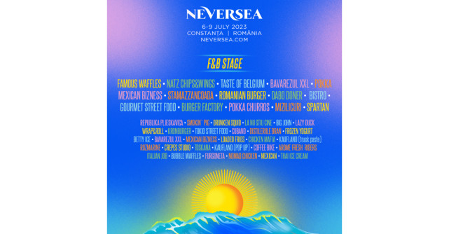 Neversea, alături de partenerii comerciali au pregătit experiențe memorabile pentru fanii festivalului