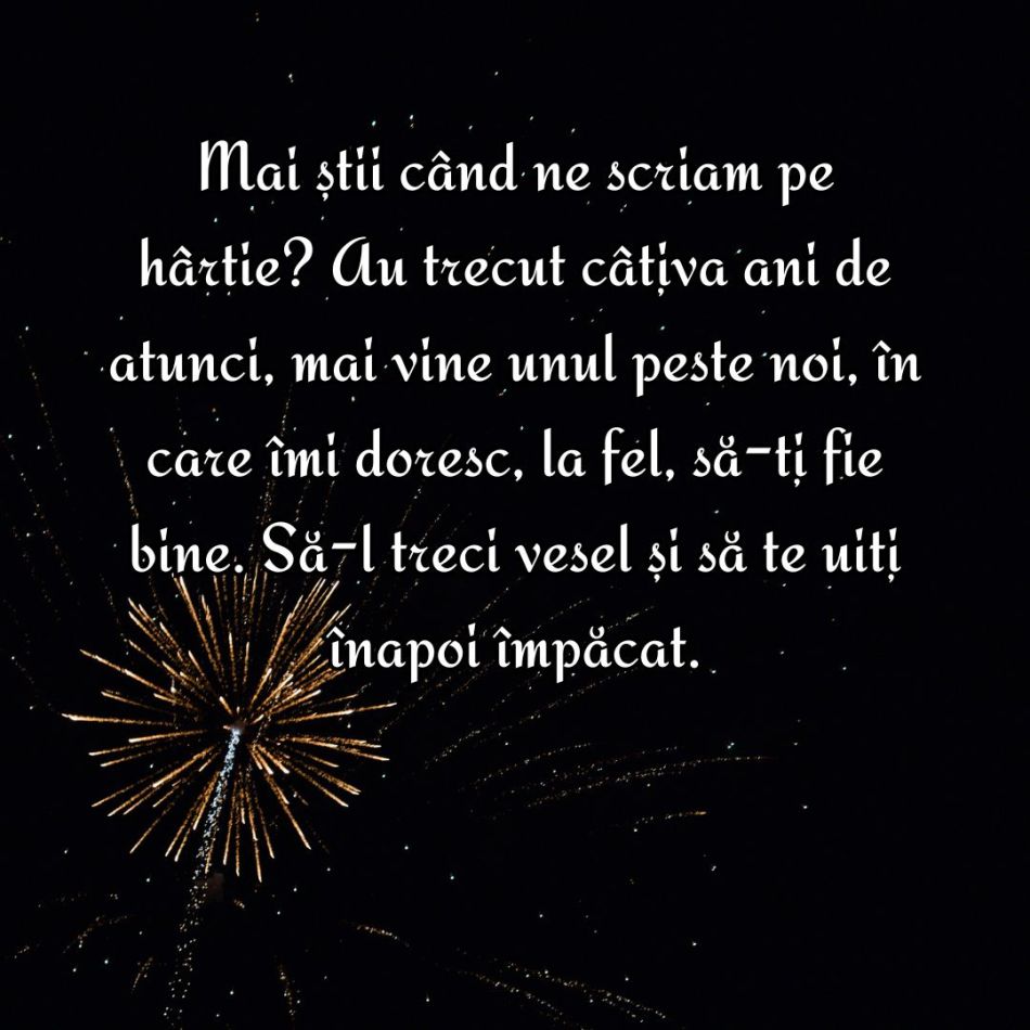 Mesaje de Anul Nou 2024: Transmite cele mai bune gânduri persoanelor dragi din viața ta! 