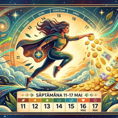 Bioritmul săptămânii 11-17 mai: O acțiune curajoasă și imediată poate aduce bani spre finalul săptămânii 