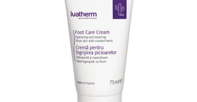 NOU produs Ivatherm: Crema pentru ingrijirea picioarelor