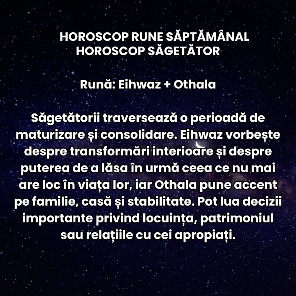 Horoscop Rune săptămâna 3-9 august 2026: Conflictele mocnite pot izbucni din senin! Orgolilul este provocarea majoră a perioadei