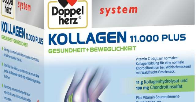 Doppelherz system KOLLAGEN 11.000 PLUS pentru sanatatea si mobilitatea articulatiilor
