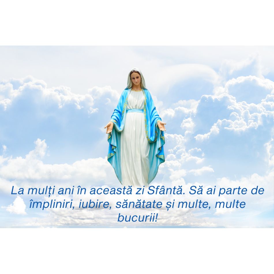     Felicitari creștine de Sfânta Maria