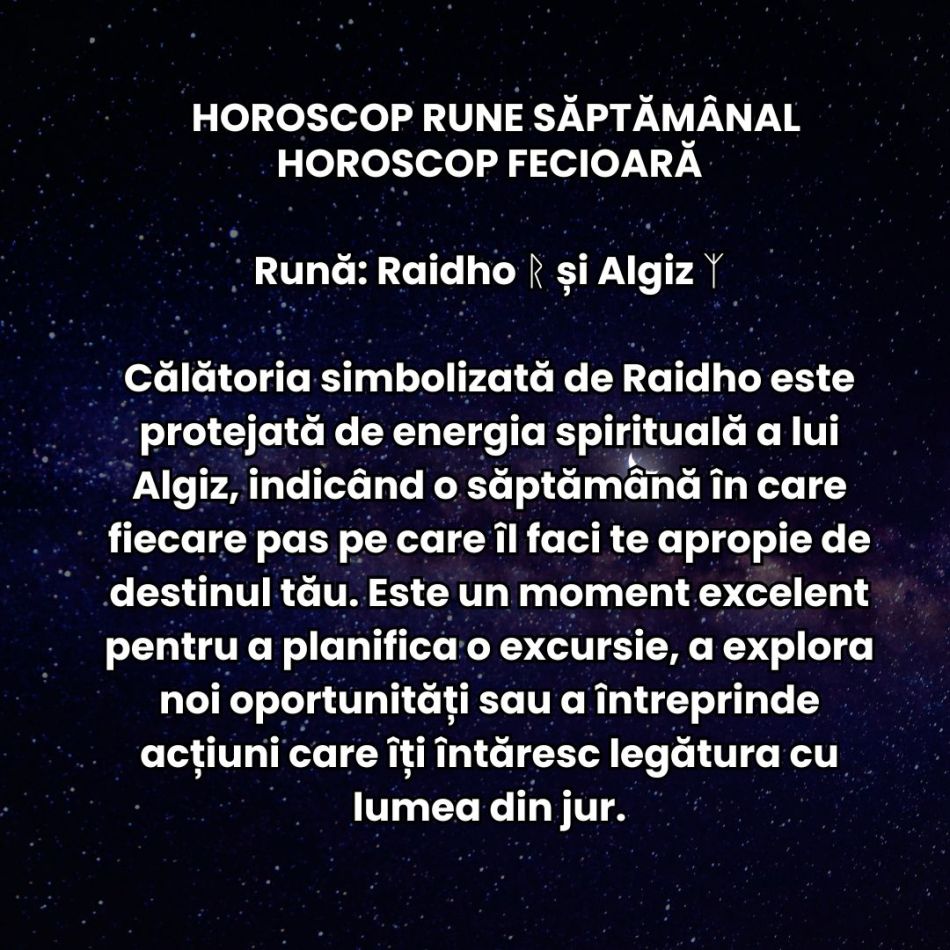 Horoscop Rune săptămâna 16-22 decembrie 2024: Mesajul Runelor cu ocazia Solstițiului de Iarnă