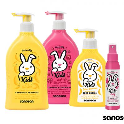 Noutăți de la Sanosan Kids - arome delicioase și hăinuțe arătoase