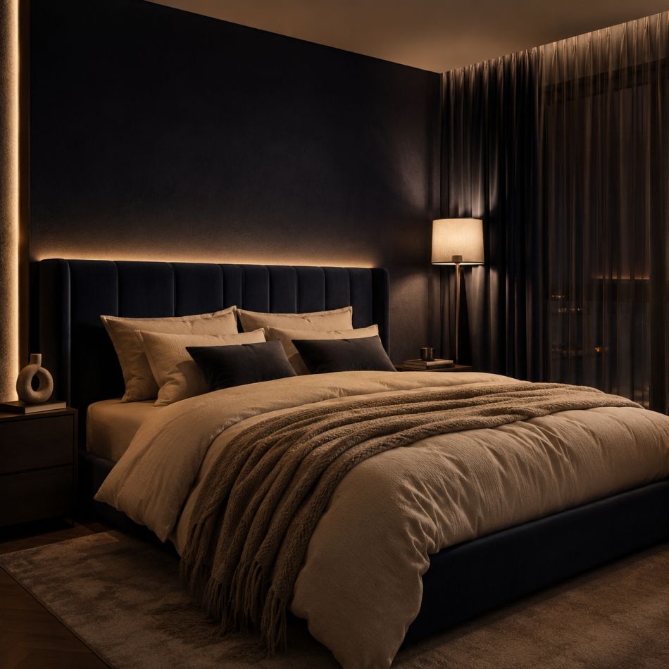 Dormitorul care te ajută să dormi mai bine: lumină, textile, culori, ordine