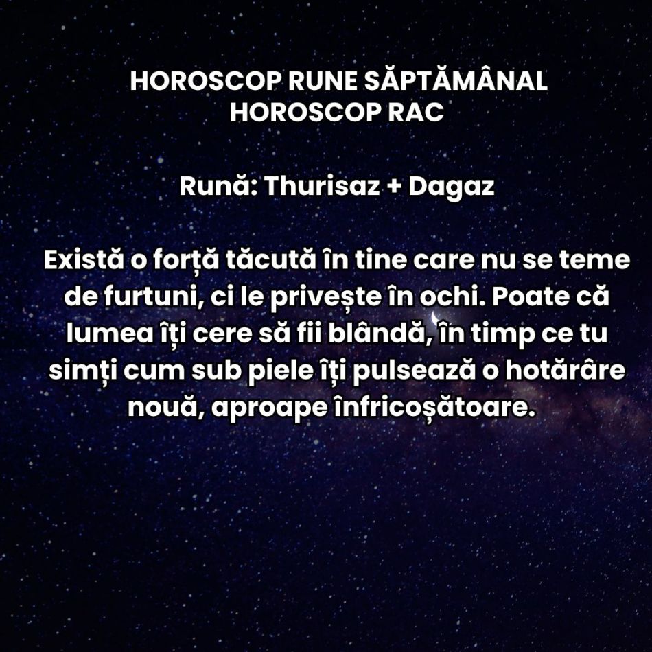 Horoscop Rune săptămâna 14-20 iulie 2025: Pe măsură ce energiile se intensifică, și egourile devin mai sonore. 