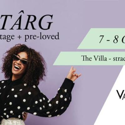 Târgul de articole preloved & vintage organizat de comunitatea Nu mai Port împreună cu V for Vintage are loc pe 7-8 octombrie