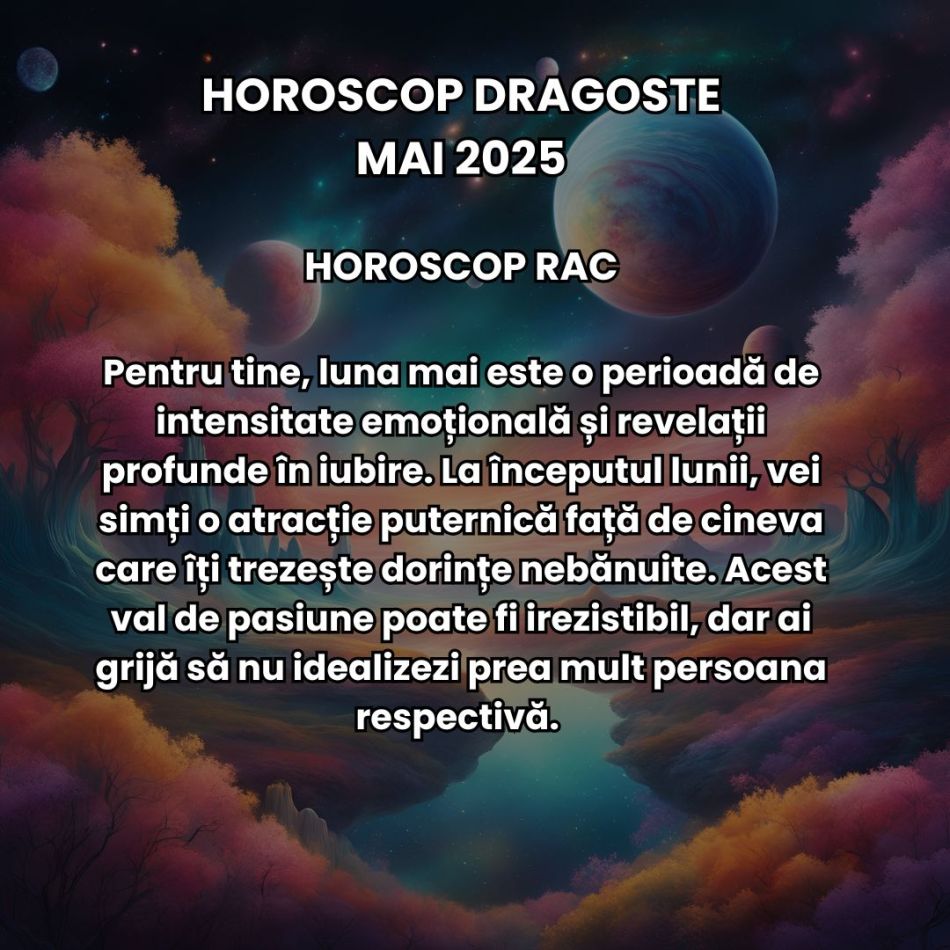 Horoscop Dragoste Mai 2025: Între furtuni emoționale și pasiuni mistuitoare, iubirea ne trece prin probele destinului