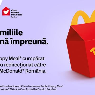 McHappy Day®: împreună, ajutăm familiile să rămână aproape