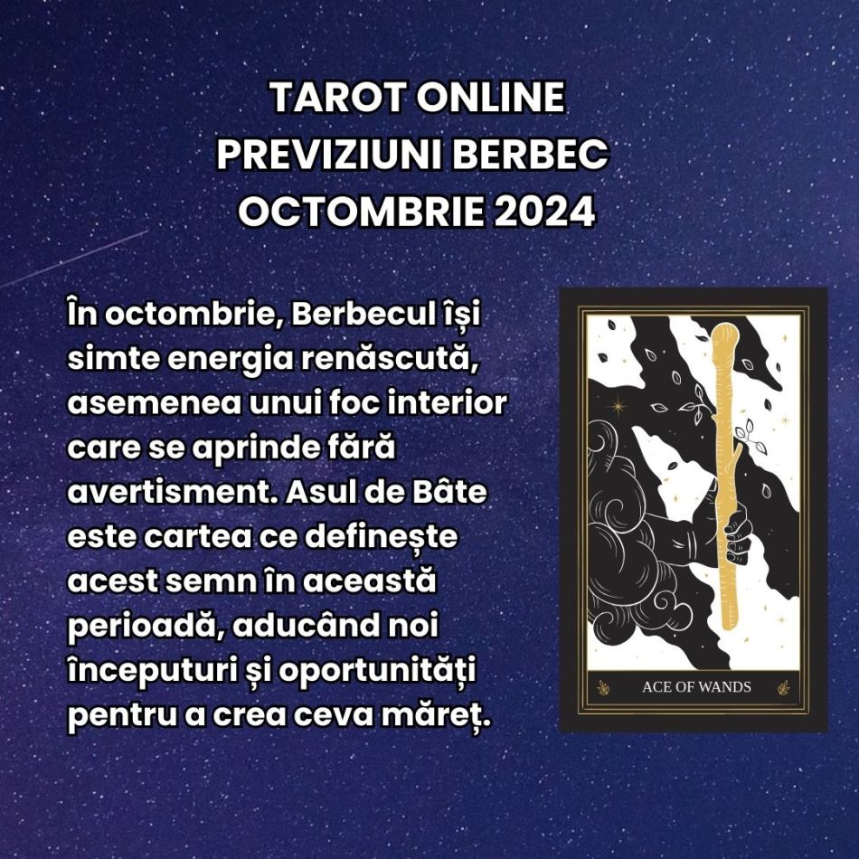 Tarot online: Previziunile Universului în luna octombrie 2024 pentru zodia ta! Încotro te îndeamnă cărțile?