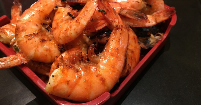 Creveți în unt. Cel mai bun mod de a găti creveții