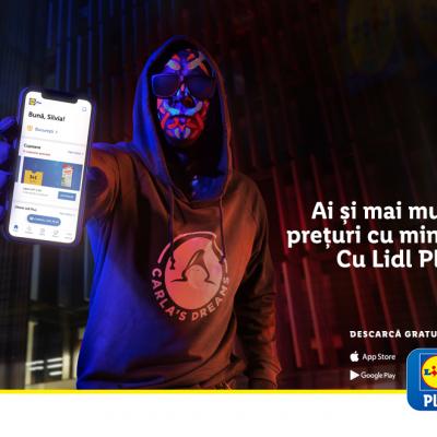 Lidl lansează aplicația mobilă Lidl Plus, cu ajutorul personajului Plus, un hacker interpretat de Carla`s Dreams 