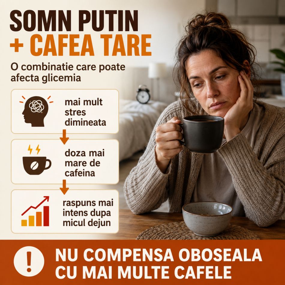 Evită-l! Obiceiul de dimineață care îți poate crește glicemia fără să mănânci dulciuri